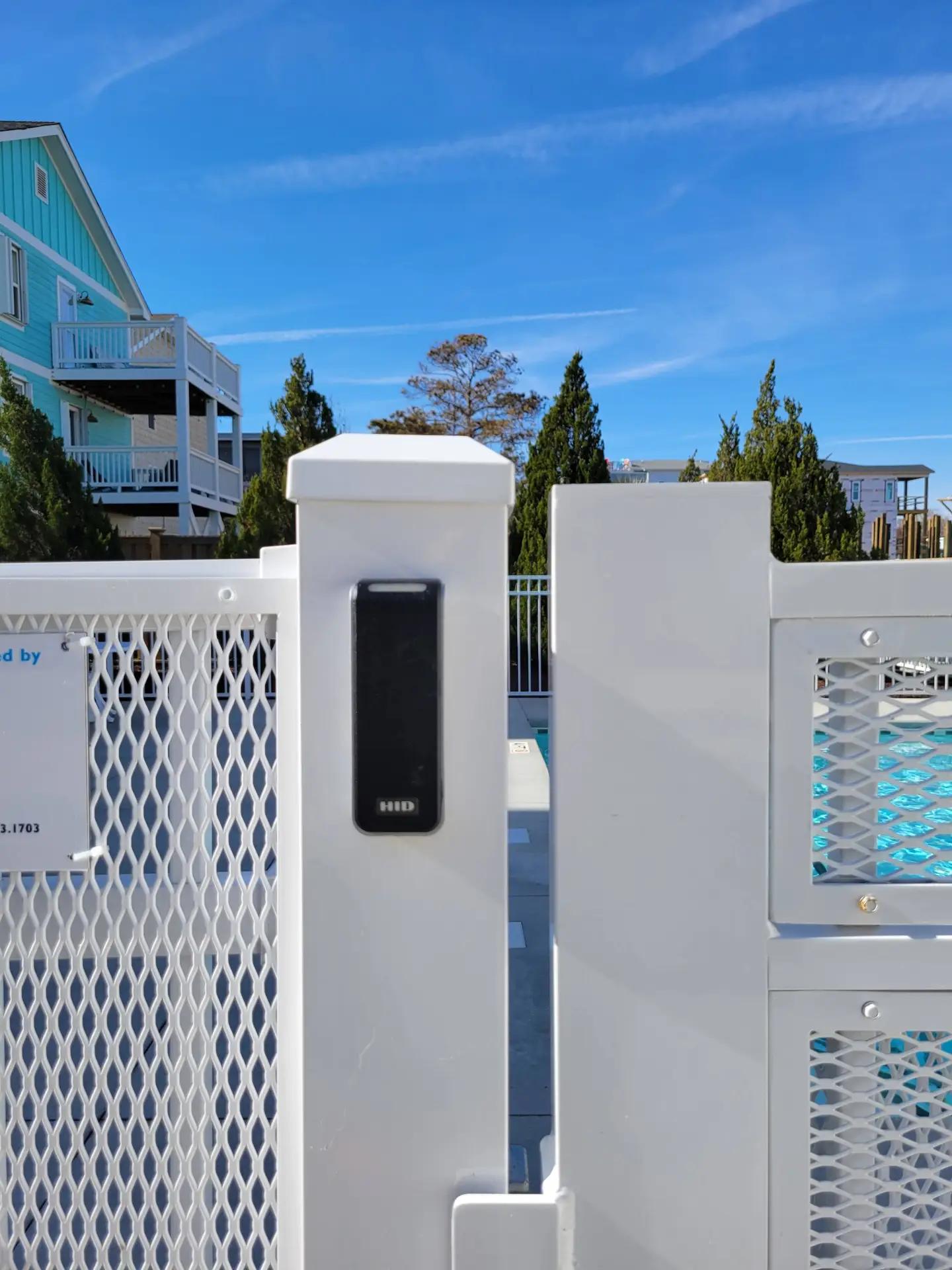 Fence Installation at Social on Second – Carolina Beach