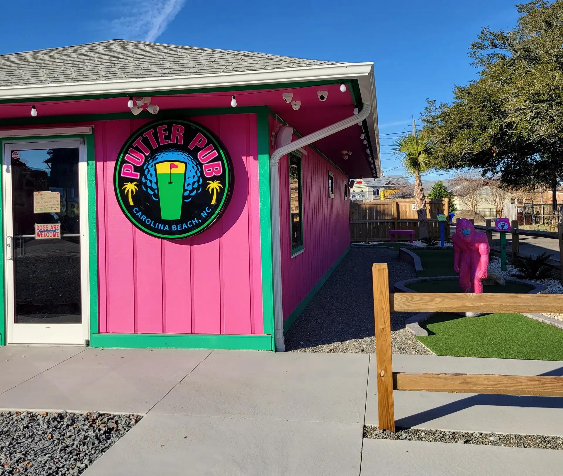 Port City Fence at Putter Pub – Carolina Beach, NC