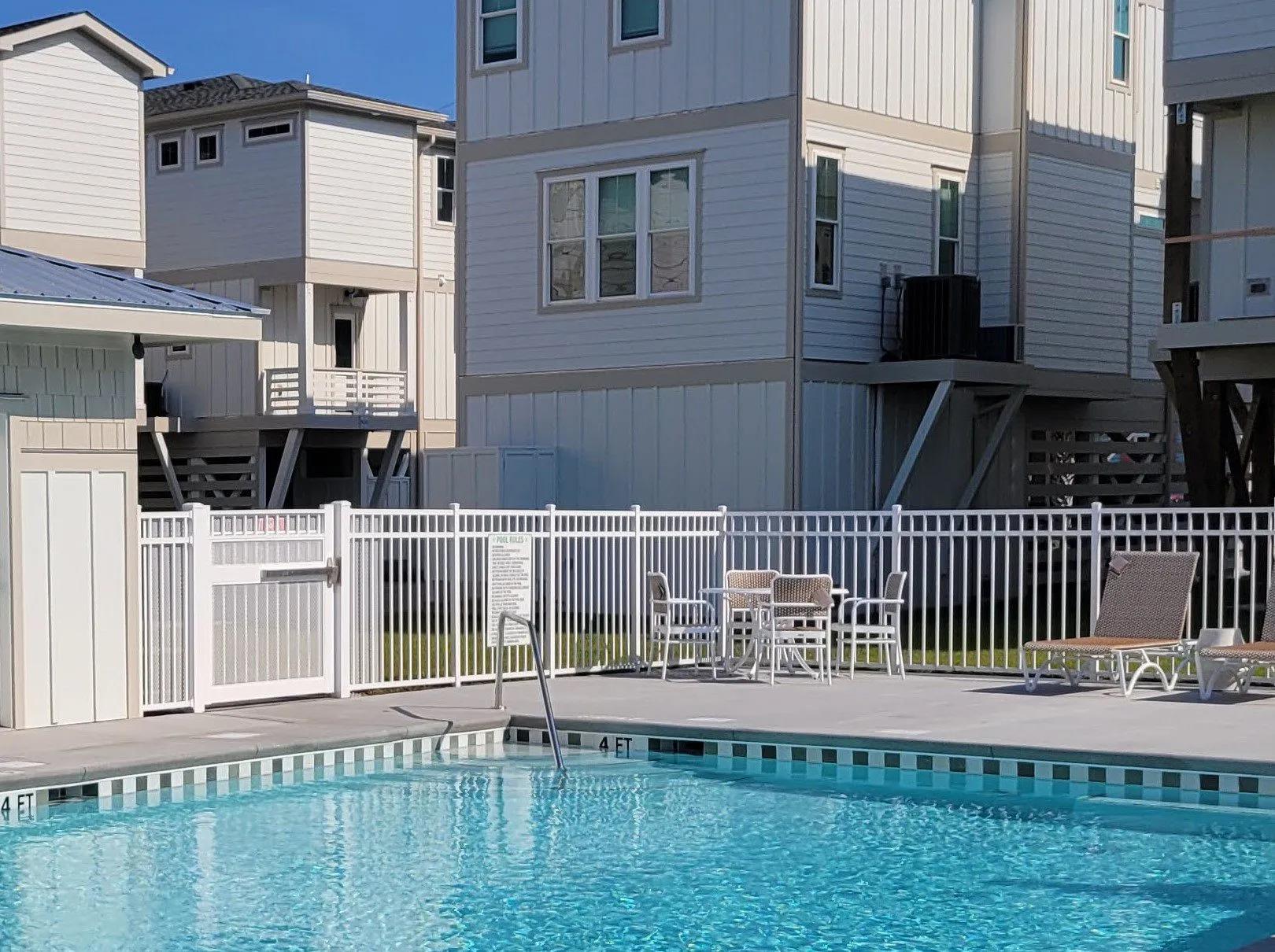 Fence Installation at Social on Second – Carolina Beach - Image 1