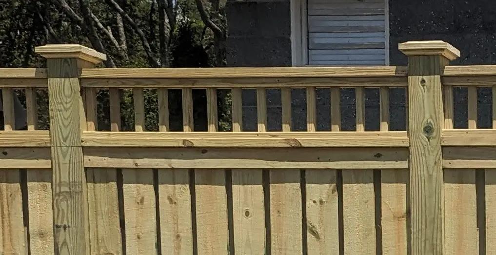 Custom Coastal Fencing in Ocean Isle Beach, NC